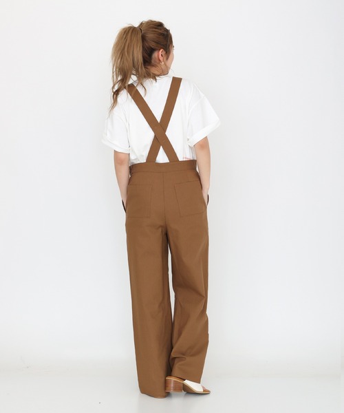 【セール】ベイカーデザインサロペット（サロペット/オーバーオール）｜Ungrid（アングリッド）