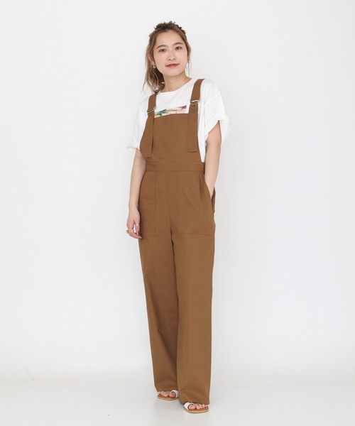 【セール】ベイカーデザインサロペット（サロペット/オーバーオール）｜Ungrid（アングリッド）