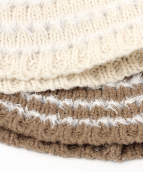 3.3 Field Trip （3.3フィールドトリップ）の「【UNISEX】3.3 Field Trip／ボーダーバケハ 2995793（ハット・レディース・ブラック/アイボリー/ベージュ・FREE）」の10枚目の写真