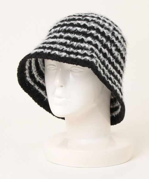 3.3 Field Trip （3.3フィールドトリップ）の「【UNISEX】3.3 Field Trip／ボーダーバケハ 2995793（ハット・レディース・ブラック/アイボリー/ベージュ・FREE）」の17枚目の写真