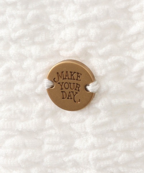 MAKE YOUR DAY（メイクユアデイ）の「シャーリングパフスリーブ長袖Tシャツ■80～140cm（Tシャツ/カットソー・キッズ・オレンジ/ライム/オフホワイト・140/120/100/90/130/110/80）」の15枚目の写真