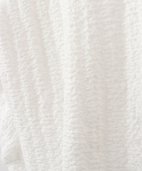 MAKE YOUR DAY（メイクユアデイ）の「シャーリングパフスリーブ長袖Tシャツ■80～140cm（Tシャツ/カットソー・キッズ・オレンジ/ライム/オフホワイト・140/120/100/90/130/110/80）」の19枚目の写真