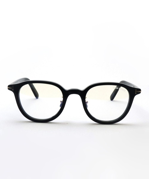 TOM FORD(トム フォード)の「【TOM FORD/トムフォード】ボストン メガネ TF5857D BV 001 PCメガネ ブルーライトカット(メガネ・メンズ・ブラック・FREE)」の3枚目の写真