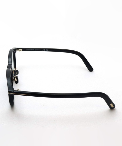 TOM FORD(トム フォード)の「【TOM FORD/トムフォード】ボストン メガネ TF5857D BV 001 PCメガネ ブルーライトカット(メガネ・メンズ・ブラック・FREE)」の4枚目の写真