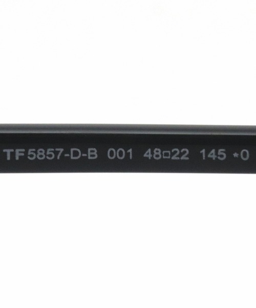 TOM FORD(トム フォード)の「【TOM FORD/トムフォード】ボストン メガネ TF5857D BV 001 PCメガネ ブルーライトカット(メガネ・メンズ・ブラック・FREE)」の7枚目の写真