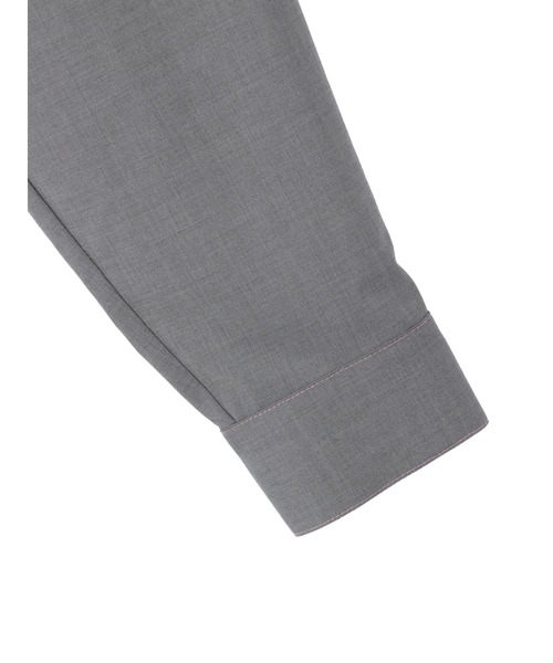 DURAS（デュラス）の「Cropped shirt（シャツ/ブラウス・レディース・レモンイエロー/ライトグレー/カーキ・FREE）」の6枚目の写真