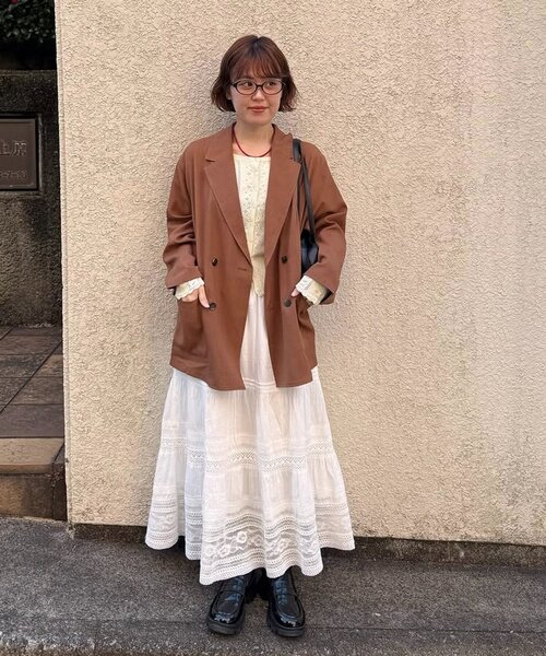 ユニセックス】テックリネンビッグシャツジャケット《WEB限定カラー