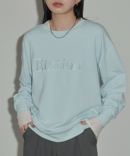 Aunt Marie's(アントマリーズ)の「刺繍ロゴオーバールーズスウェット(スウェット・レディース・ピンク/ホワイト/ライトブルー・FREE)」の21枚目の写真