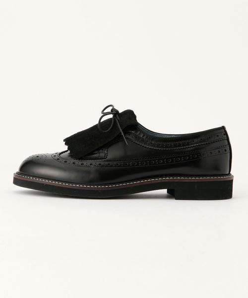 Another Edition（アナザーエディション）の「Another Edition×HARUTAウィングチップ(ブラック)/BCAE×HARUTA WING/T BK◆（その他シューズ・レディース・ブラック・22.5cm/24.5cm/23.5cm）」の4枚目の写真