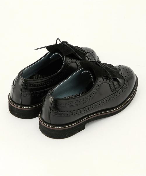 Another Edition（アナザーエディション）の「Another Edition×HARUTAウィングチップ(ブラック)/BCAE×HARUTA WING/T BK◆（その他シューズ・レディース・ブラック・22.5cm/24.5cm/23.5cm）」の6枚目の写真