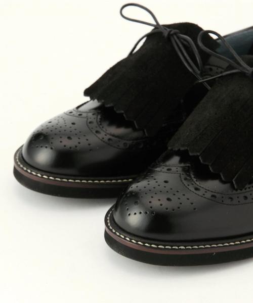 Another Edition（アナザーエディション）の「Another Edition×HARUTAウィングチップ(ブラック)/BCAE×HARUTA WING/T BK◆（その他シューズ・レディース・ブラック・22.5cm/24.5cm/23.5cm）」の7枚目の写真