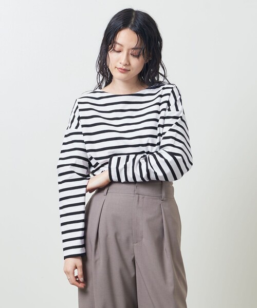 <MARW UNITED ARROWS>ボーダー ロングスリーブ カットソー MARW UNITED ARROWS（マルゥ ユナイテッドアローズ）の「＜MARW