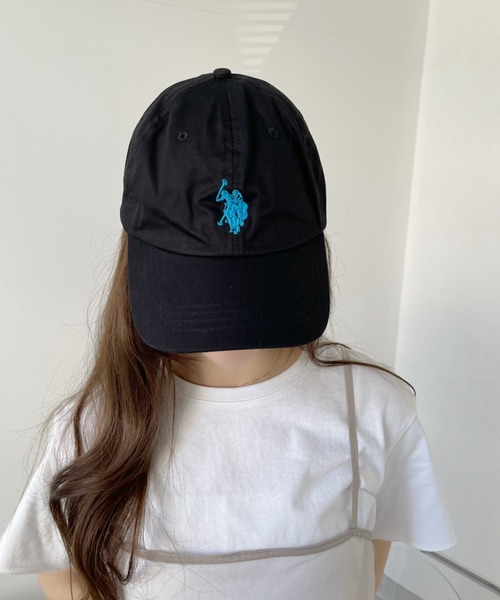 U.S. POLO ASSN.(ユーエスポロアッスン)の「U.S. POLO ASSN.ワンポイントロゴキャップ(キャップ・レディース・ベージュ/ブラック/ネイビー/インディゴブルー/ブラウン/ダークブルー・FREE)」の15枚目の写真