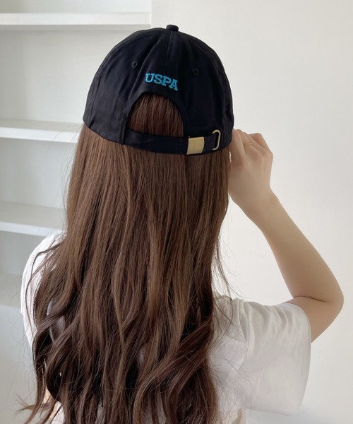 U.S. POLO ASSN.(ユーエスポロアッスン)の「U.S. POLO ASSN.ワンポイントロゴキャップ(キャップ・レディース・ベージュ/ブラック/ネイビー/インディゴブルー/ブラウン/ダークブルー・FREE)」の16枚目の写真