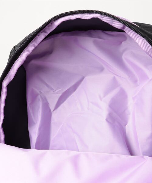 ROXY（ロキシー）の「GO OUT/ロキシー大容量ノートパソコン収納可能ワンポイントロゴスタンダードバックパック（バックパック/リュック・レディース・ホワイト/ブラック/マルチ/グレー/パープル・FREE）」の9枚目の写真