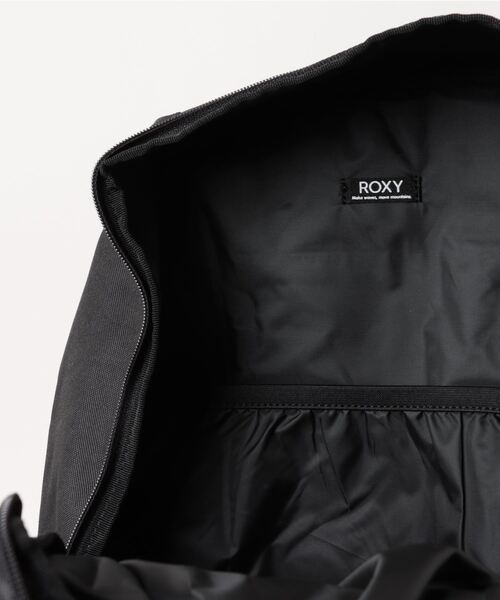 ROXY（ロキシー）の「GO OUT/ロキシー大容量ノートパソコン収納可能ワンポイントロゴスタンダードバックパック（バックパック/リュック・レディース・ホワイト/ブラック/マルチ/グレー/パープル・FREE）」の12枚目の写真