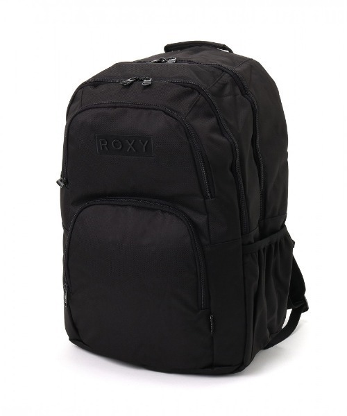 ROXY（ロキシー）の「GO OUT/ロキシー大容量ノートパソコン収納可能ワンポイントロゴスタンダードバックパック（バックパック/リュック・レディース・ホワイト/ブラック/マルチ/グレー/パープル・FREE）」の3枚目の写真
