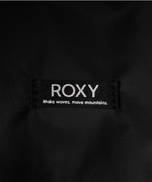 ROXY（ロキシー）の「GO OUT/ロキシー大容量ノートパソコン収納可能ワンポイントロゴスタンダードバックパック（バックパック/リュック・レディース・ホワイト/ブラック/マルチ/グレー/パープル・FREE）」の15枚目の写真