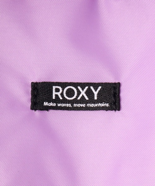 ROXY(ロキシー)の「GO OUT/ロキシー大容量ノートパソコン収納可能ワンポイントロゴスタンダードバックパック(バックパック/リュック・レディース・ホワイト/ブラック/マルチ/グレー/パープル・FREE)」の16枚目の写真