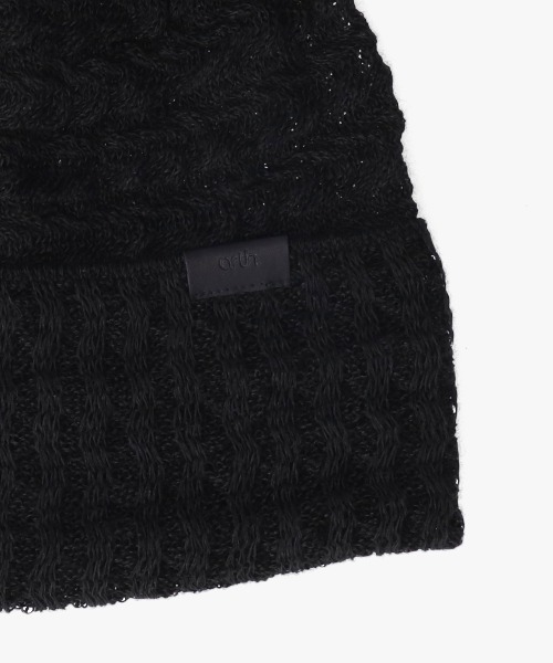 arth（アース）の「arth Hemp Wave Knit Watch / アース（ニットキャップ/ビーニー・メンズ・グレー/ブラック・57~59cm）」の16枚目の写真