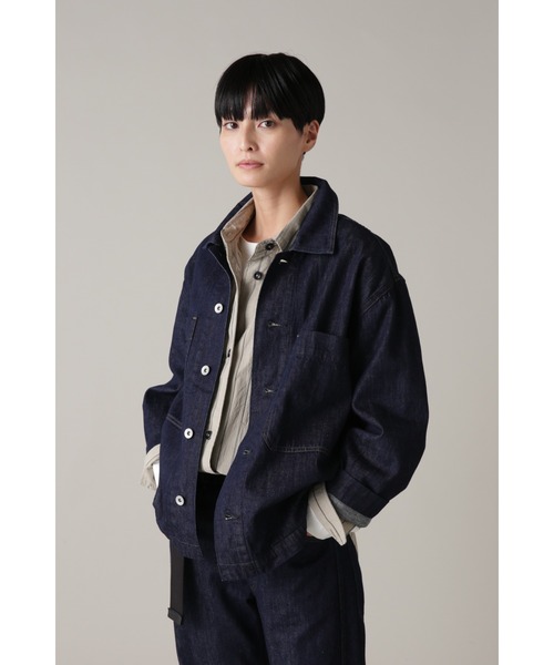 MHL.（エムエイチエル）の「WORKWEAR COTTON LINEN（ブルゾン