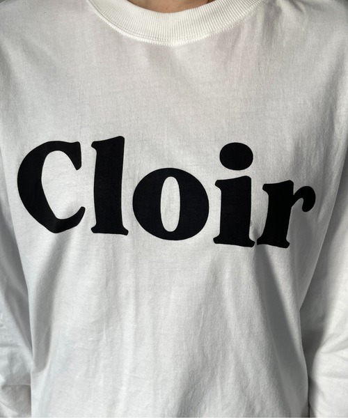 Thevon(ゼボン)の「CloirロゴプリントロングTシャツ(Tシャツ/カットソー・レディース・オフホワイト/ブラック・FREE)」の19枚目の写真