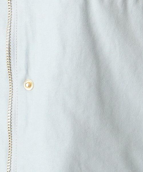 Dessin（デッサン）の「◆【チェック柄ライナー付き・洗える】フーデッドコート（S～L）（その他アウター・レディース・サックスブルー/ナチュラル/ベージュ/ネイビー・03/01/02）」の12枚目の写真