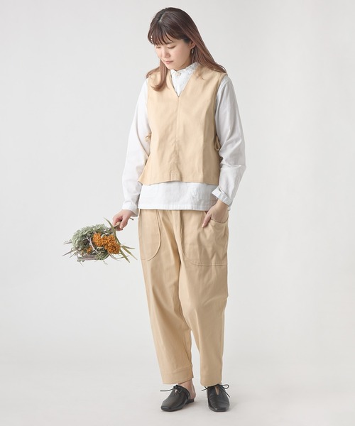 olet ihana / オレットイハナ ポケットフルパンツ イージーパンツ 1185028G BUR（その他パンツ）｜salle de bal（サルデバル）