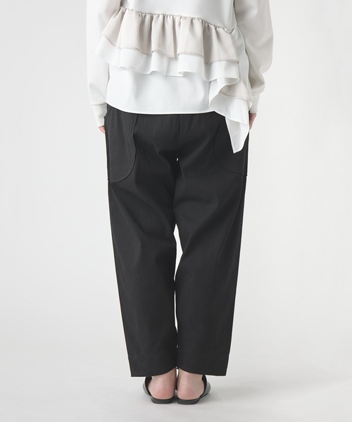 olet ihana / オレットイハナ ポケットフルパンツ イージーパンツ 1185028G BUR（その他パンツ）｜salle de bal（サルデバル）