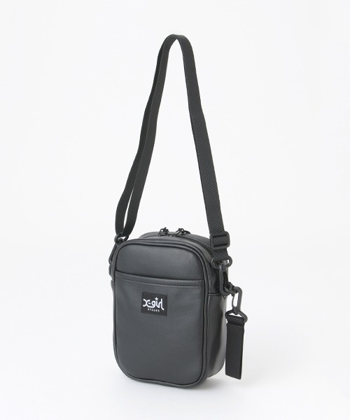 X-girl Stages(エックスガールステージス)の「総柄クリアショルダーバッグ(ショルダーバッグ・キッズ・オフホワイト/ブラック・FREE)」の4枚目の写真