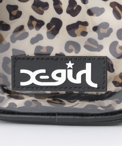 X-girl Stages(エックスガールステージス)の「総柄クリアショルダーバッグ(ショルダーバッグ・キッズ・オフホワイト/ブラック・FREE)」の7枚目の写真