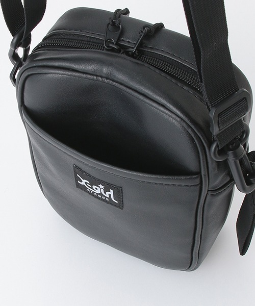 X-girl Stages(エックスガールステージス)の「総柄クリアショルダーバッグ(ショルダーバッグ・キッズ・オフホワイト/ブラック・FREE)」の12枚目の写真