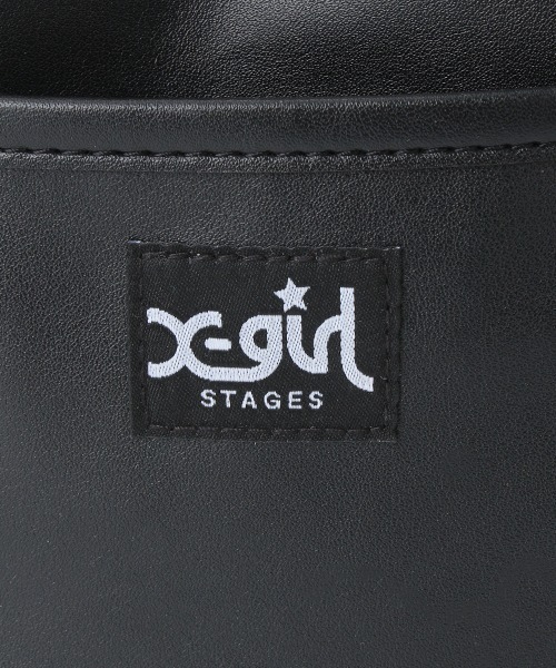 X-girl Stages(エックスガールステージス)の「総柄クリアショルダーバッグ(ショルダーバッグ・キッズ・オフホワイト/ブラック・FREE)」の13枚目の写真