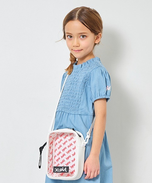 X-girl Stages(エックスガールステージス)の「総柄クリアショルダーバッグ(ショルダーバッグ・キッズ・オフホワイト/ブラック・FREE)」の17枚目の写真