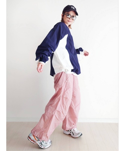 notch.（ノッチ）の「【 notch. by yui 】ゲームシャツ（ジャージ・レディース・ブルー/ホワイト/ネイビー/ライトグレー・M）」の20枚目の写真