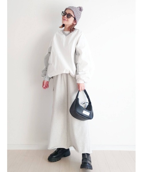 notch.（ノッチ）の「【 notch. by yui 】ゲームシャツ（ジャージ・レディース・ブルー/ホワイト/ネイビー/ライトグレー・M）」の6枚目の写真