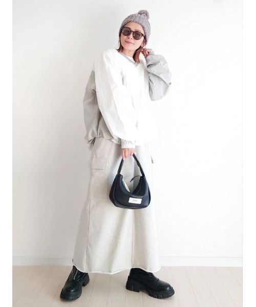 notch.（ノッチ）の「【 notch. by yui 】ゲームシャツ（ジャージ・レディース・ブルー/ホワイト/ネイビー/ライトグレー・M）」の7枚目の写真