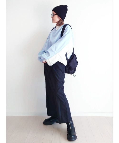 notch.（ノッチ）の「【 notch. by yui 】ゲームシャツ（ジャージ・レディース・ブルー/ホワイト/ネイビー/ライトグレー・M）」の10枚目の写真