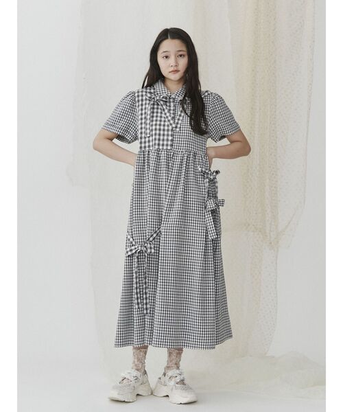 merry jenny（メリージェニー）の「リボンがいっぱいワンピース（ワンピース・レディース・ブラック/ライトブルー/レッド・FREE）」の18枚目の写真