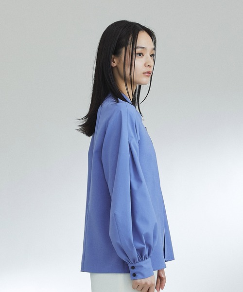United Tokyo タックレイヤータフタコンビブラウス｜ウォッシャブル UNITED TOKYO（ユナイテッドトウキョウ）の「タックレイヤー