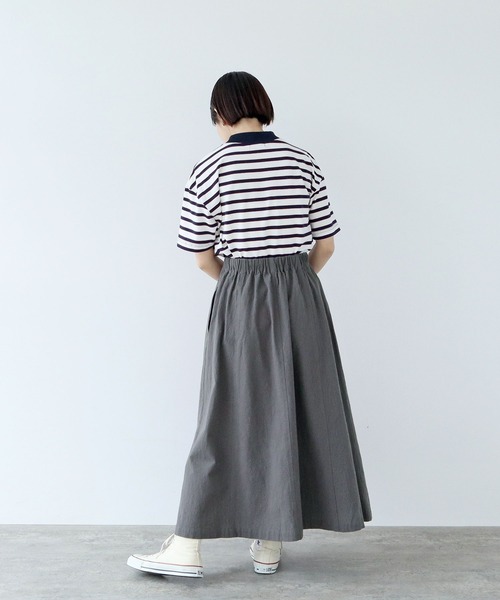 PAR ICI（パーリッシィ）の「マルチボーダー 半袖Tシャツ（Tシャツ/カットソー・レディース・ピンク/ホワイト/ブルー・FREE）」の7枚目の写真