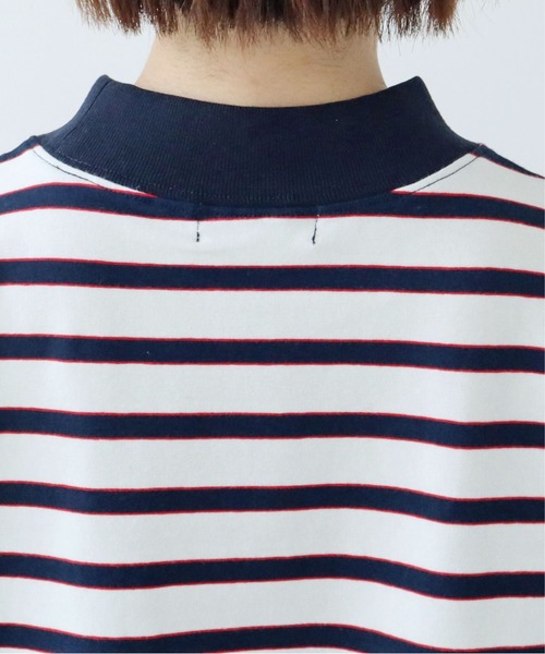 PAR ICI（パーリッシィ）の「マルチボーダー 半袖Tシャツ（Tシャツ/カットソー・レディース・ピンク/ホワイト/ブルー・FREE）」の13枚目の写真