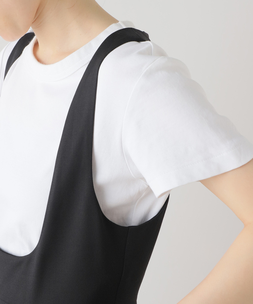 IENA（イエナ）の「Uネック サロペット（サロペット