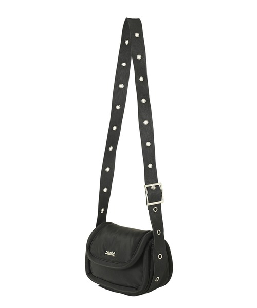 X-girl（エックスガール）の「WAIST MINI BAG（ショルダーバッグ・レディース・ブルー/ブラック・ONE SIZE）」の4枚目の写真