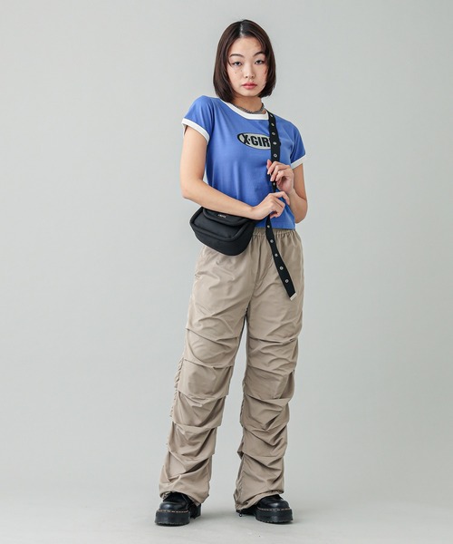 X-girl（エックスガール）の「WAIST MINI BAG（ショルダーバッグ・レディース・ブルー/ブラック・ONE SIZE）」の13枚目の写真