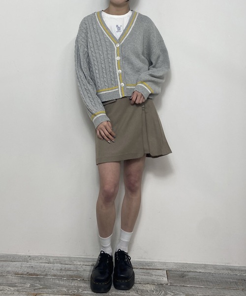 NICOLE CLUB(ニコル クラブ)の「ネコ刺繍Tシャツ(Tシャツ/カットソー・レディース・グレー系/ホワイト系/オフホワイト/ブラック・FREE)」の11枚目の写真