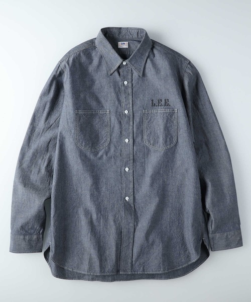 最終価格 wackomaria LEE PERRY シャンブレー シャツ L lm7233_1.jpg