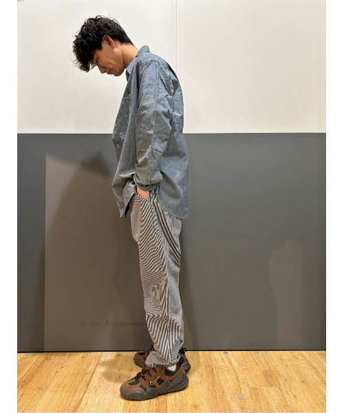 Lee（リー）の「【Lee】マリンシャンブレーシャツ（シャツ/ブラウス・メンズ・ダークインディゴブルー・L/XL/M）」の20枚目の写真