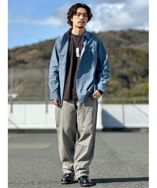 Lee（リー）の「【Lee】マリンシャンブレーシャツ（シャツ/ブラウス