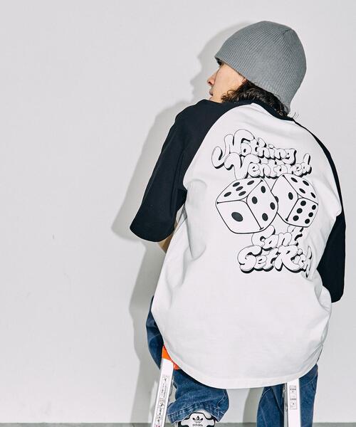 WEGO（ウィゴー）の「WEGO/グラフィックラグランBIGT（Tシャツ/カットソー・メンズ・その他1/その他2/その他6/その他4/その他3/その他5・MEDIUM/LARGE）」の10枚目の写真